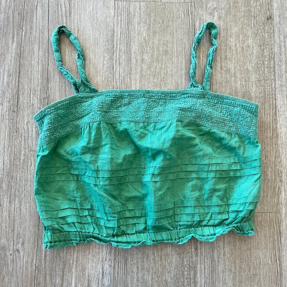 Womens Aeropostale Green Tank Top - M